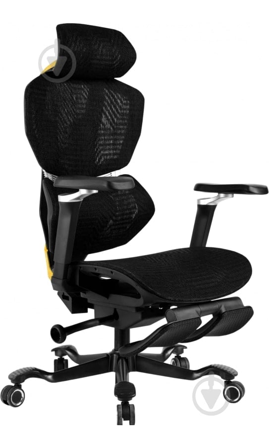 Крісло ігрове GT Racer X-7001 чорно-жовтий - фото 5