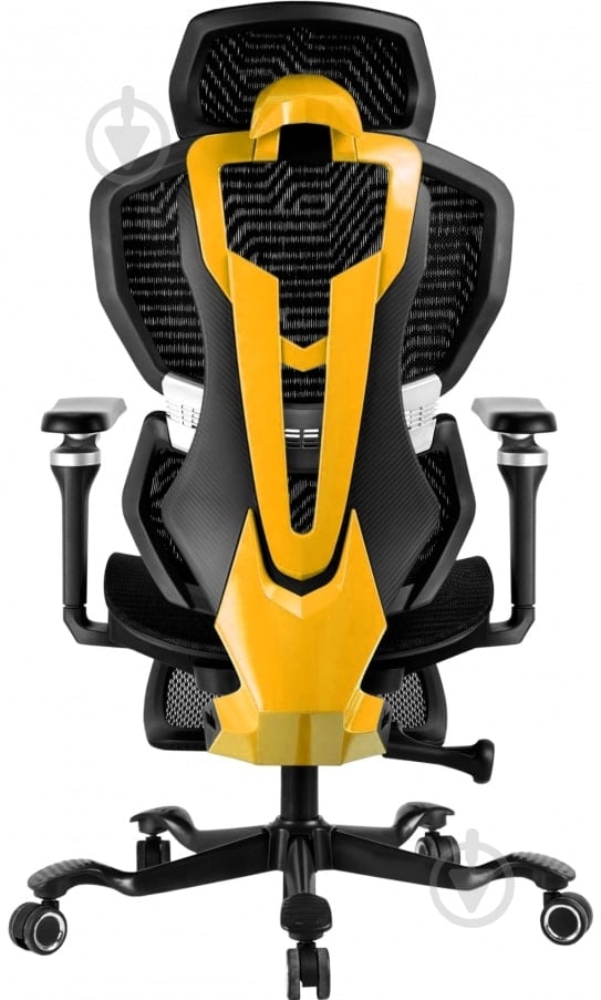 Крісло ігрове GT Racer X-7001 чорно-жовтий - фото 4
