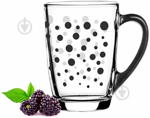 Чашка Glasmark Black Dots 300 мл 10-0052-0300-7195-25 - фото 1