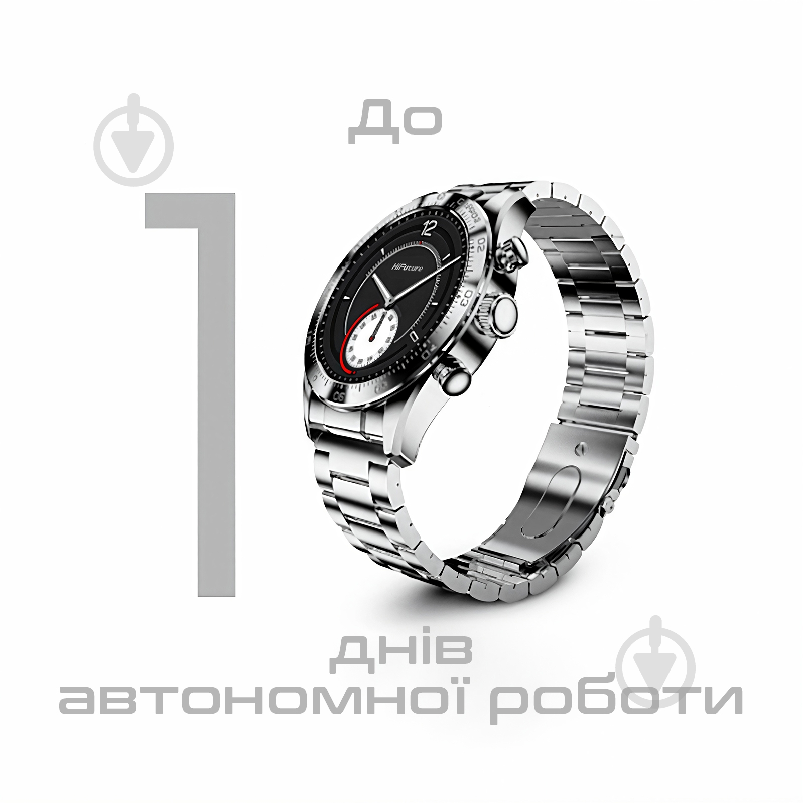 Смарт-годинник HiFuture GoPro 2 black (gopro2.black) - фото 5 Смарт-годинник HiFuture GoPro 2 black (gopro2.black) - фото 5