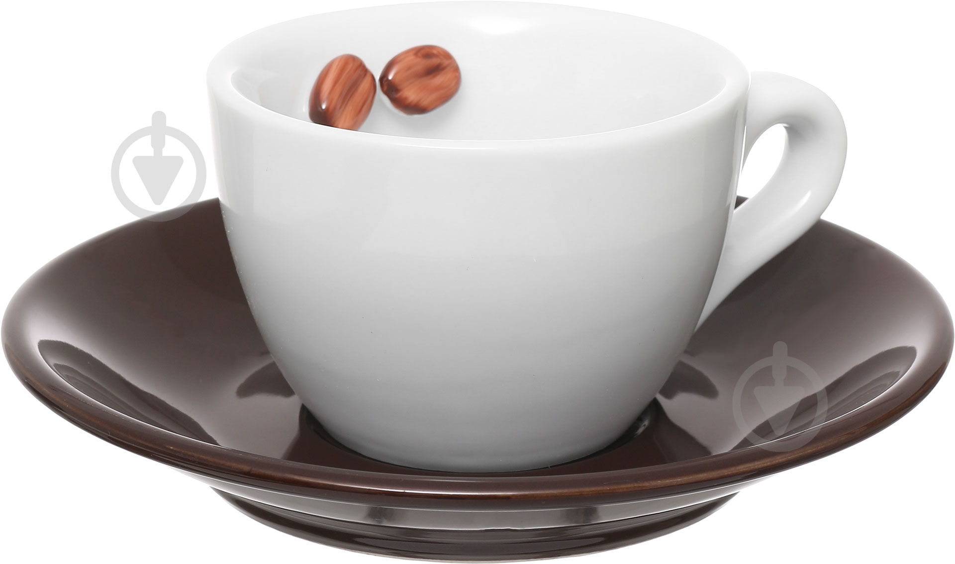 Чашка с блюдцем Fiora Coffee 160 мл H022011 - фото 1