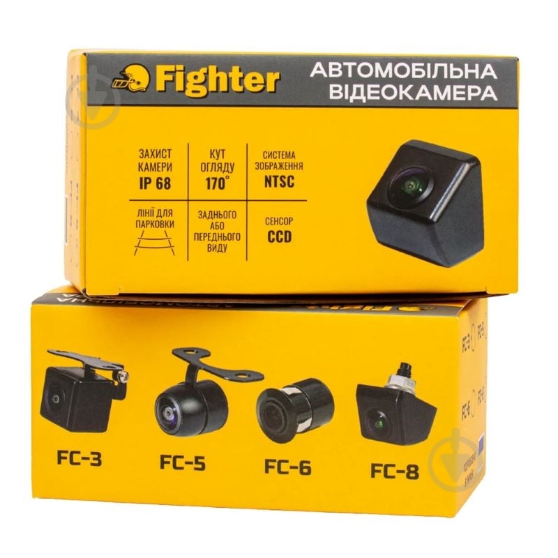 Камера заднего вида Fighter FC-8 - фото 6 Камера заднего вида Fighter FC-8 - фото 6