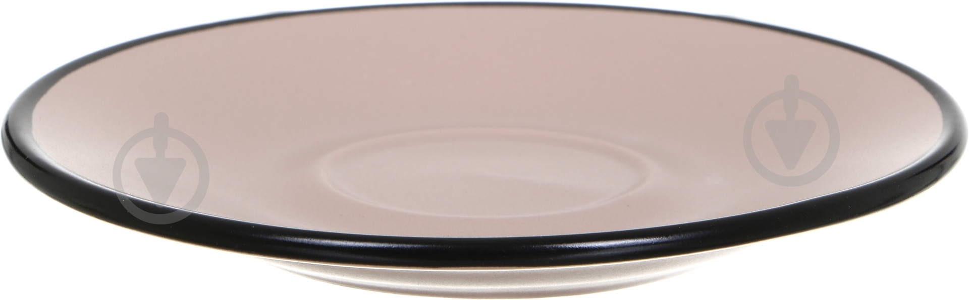 Чашка с блюдцем Matte 240 мл бежевая - фото 3