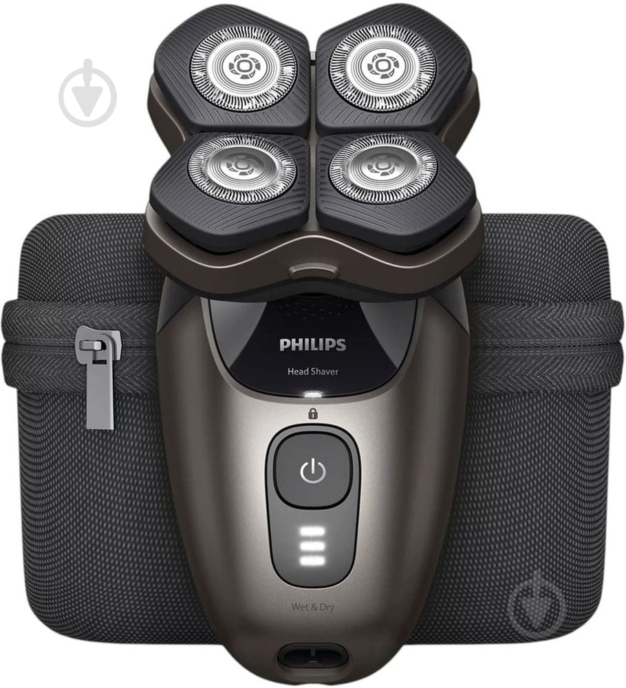 Электробритва Philips Head Shaver Pro 9000 series HS9980/15 - фото 4