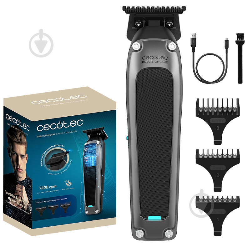 Машинка для підстригання CECOTEC PrecisionCare Expert Diamond - фото 1 Машинка для підстригання CECOTEC PrecisionCare Expert Diamond - фото 1
