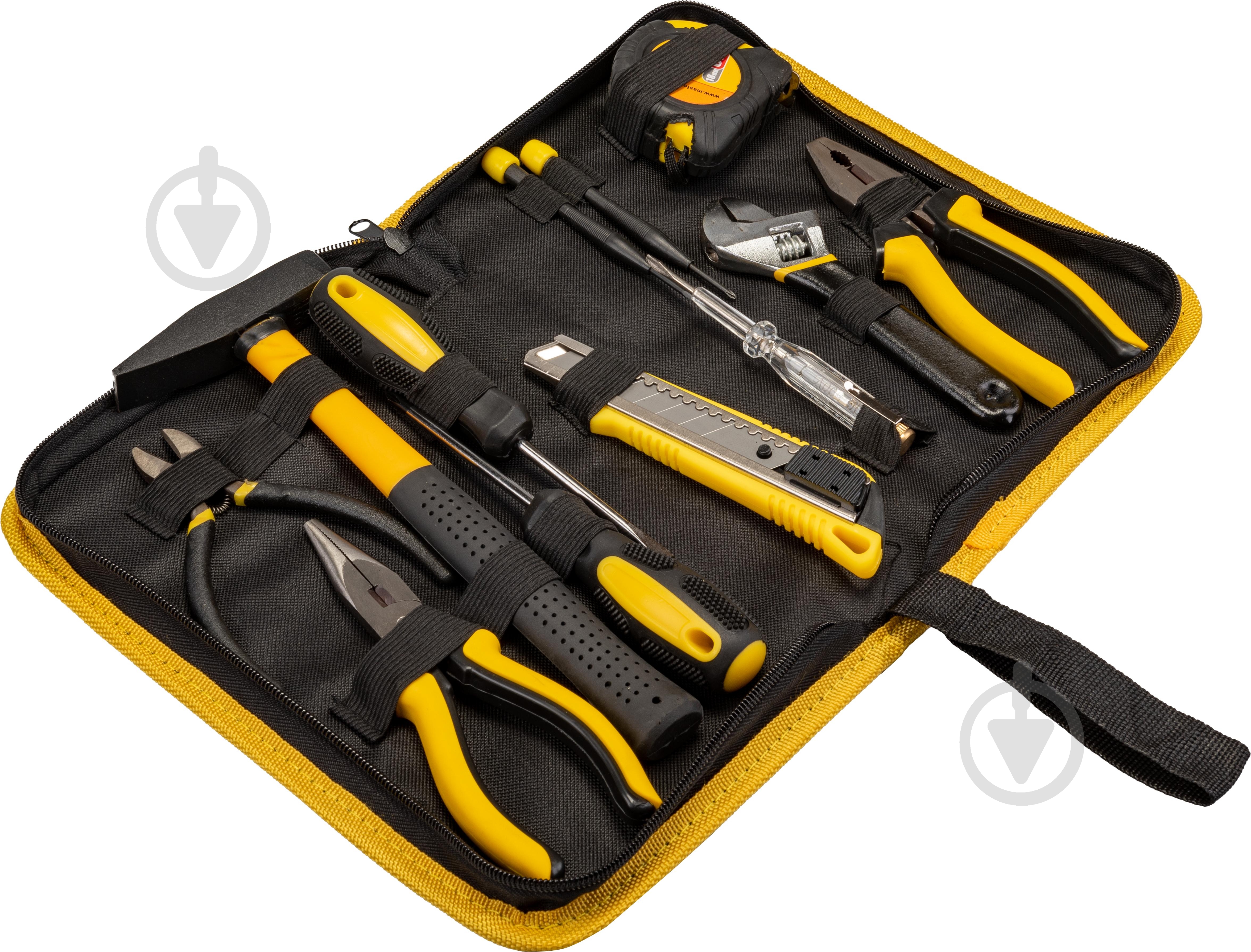 Набір ручного інструменту MasterTool Умілець 12 шт. 78-0312 - фото 1