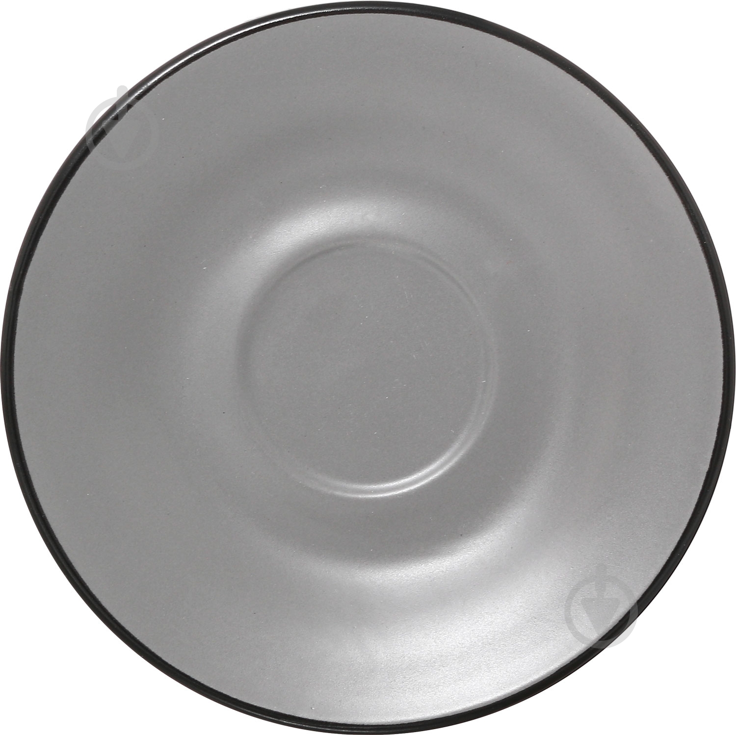 Чашка с блюдцем Matte 240 мл серая - фото 4