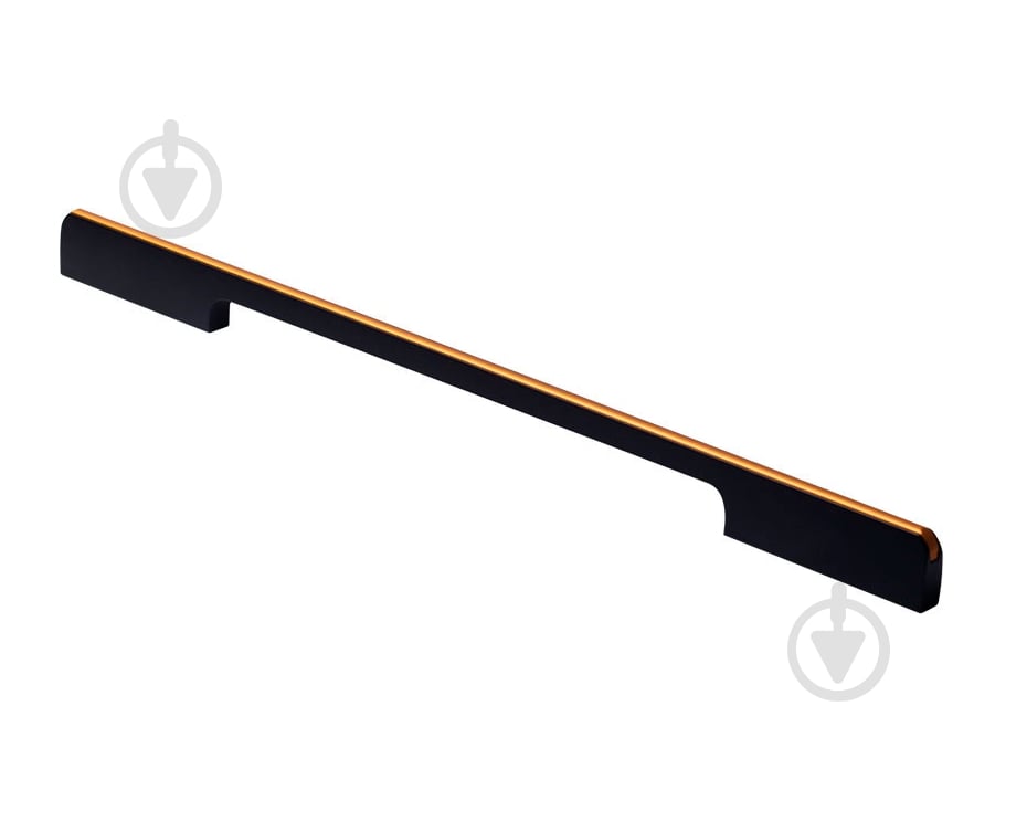 Мебельная ручка профильная DC DL 7955/256 BLKM/ChGl 256 мм 148908 черный матовый/ шампань золотой - фото 1 Мебельная ручка профильная DC DL 7955/256 BLKM/ChGl 256 мм 148908 черный матовый/ шампань золотой - фото 1