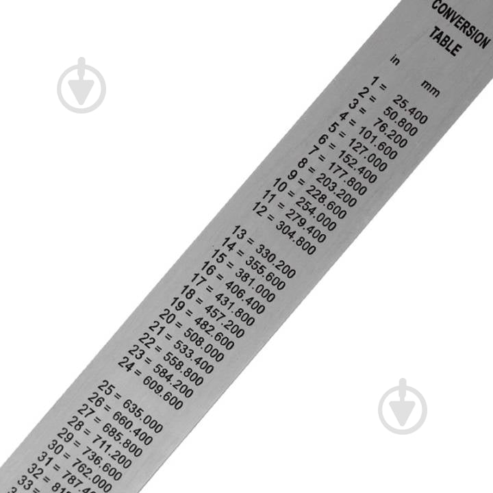 Линейка Tolsen 35030 1 м 2Cr13 - фото 2