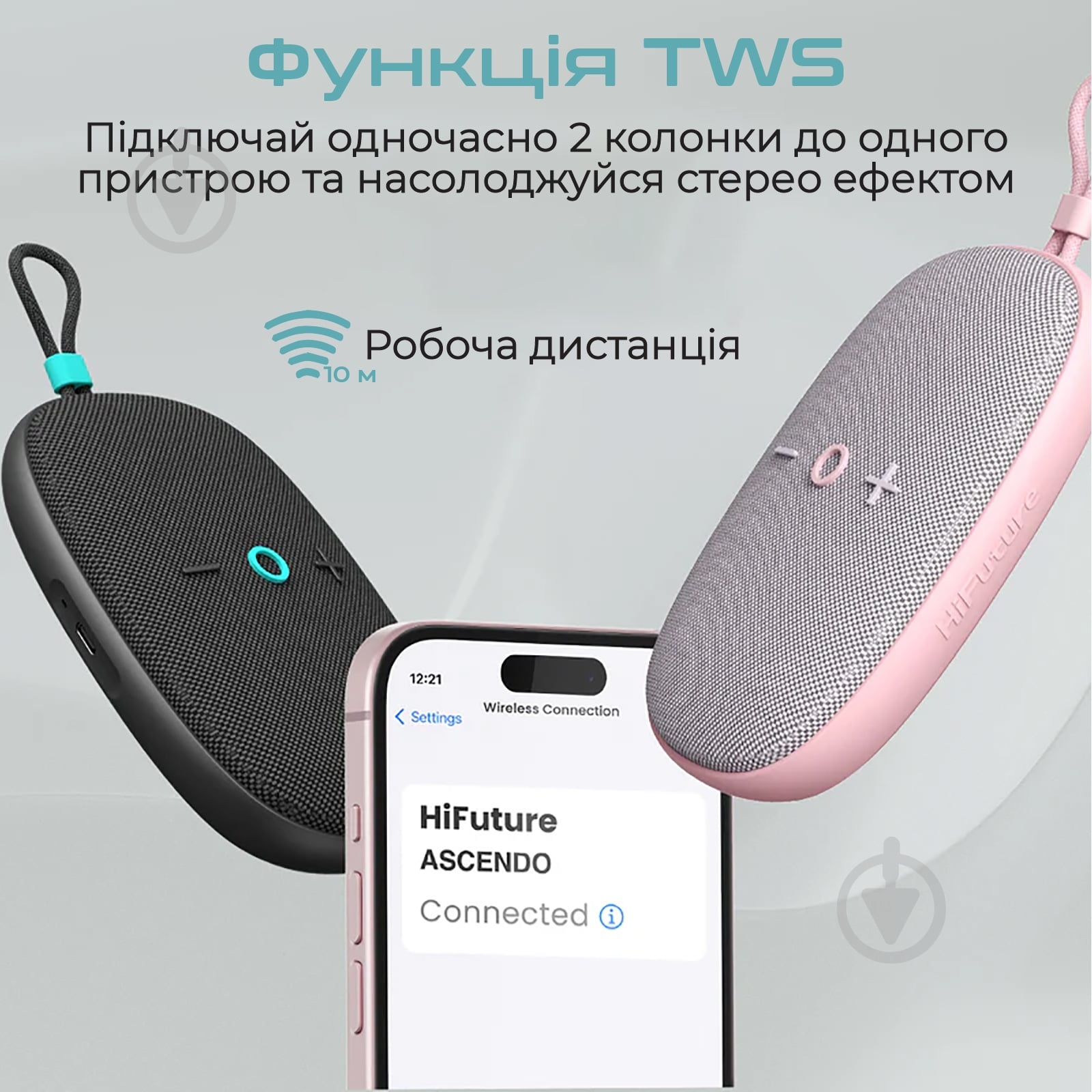 Акустическая система HiFuture Ascendo 20W black (ascendo.black) - фото 4
