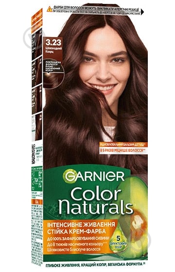 Крем-краска для волос Garnier Color Naturals 3.23 шоколадный кварц 110 мл - фото 1