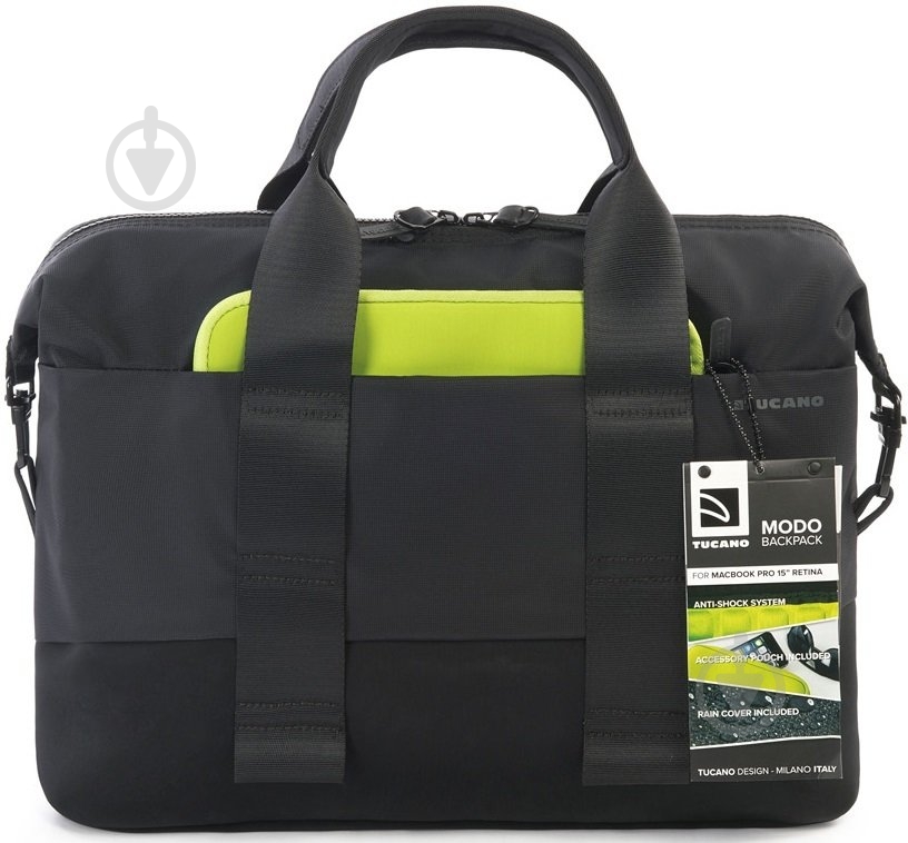 Сумка для ноутбука Tucano Modo MB Pro 15" black (BMDOB-BK) - фото 3