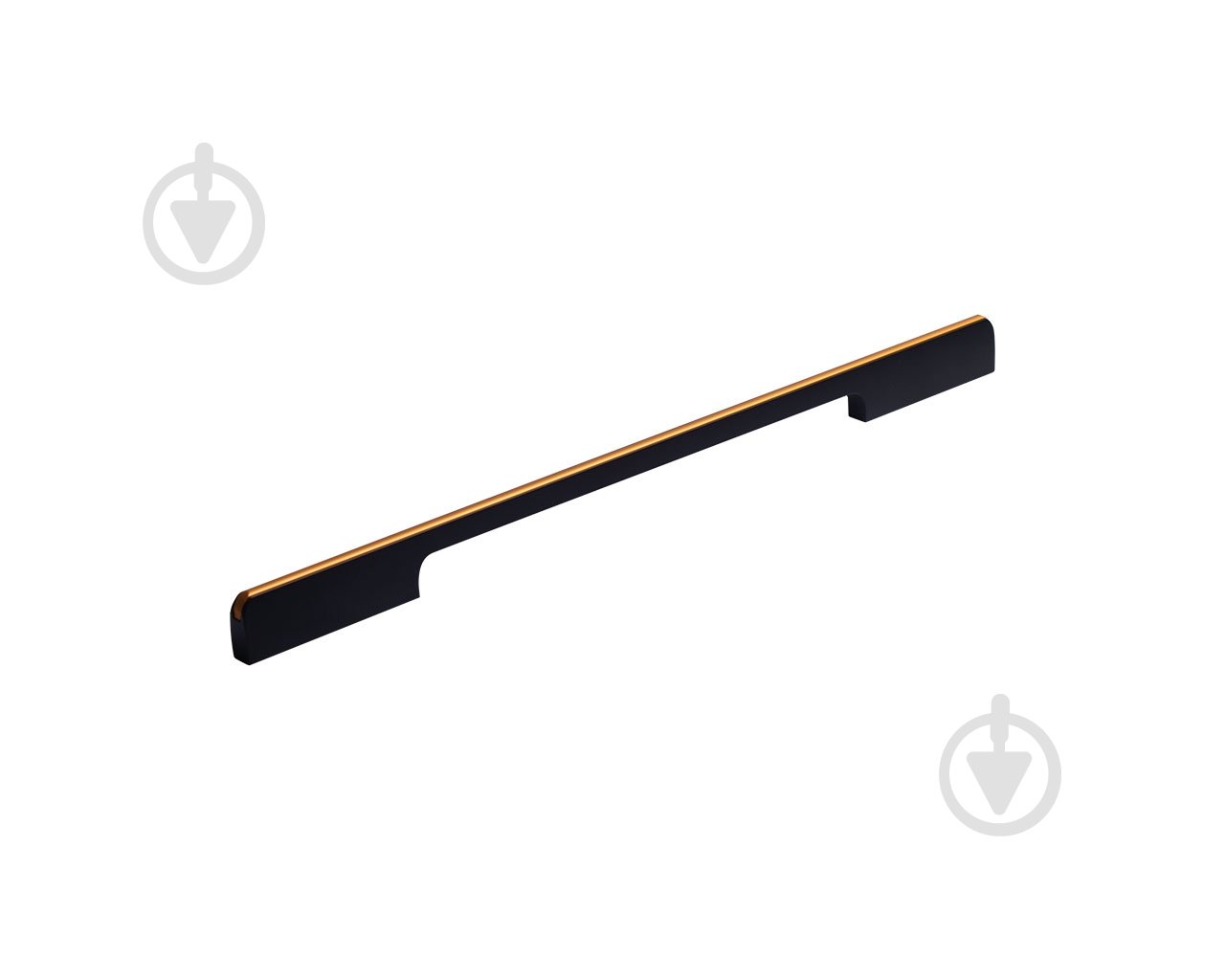 Мебельная ручка профильная DC DL 7955/384 BLKM/ChGl 384 мм 148910 черный матовый/ шампань золотой - фото 2 Мебельная ручка профильная DC DL 7955/384 BLKM/ChGl 384 мм 148910 черный матовый/ шампань золотой - фото 2