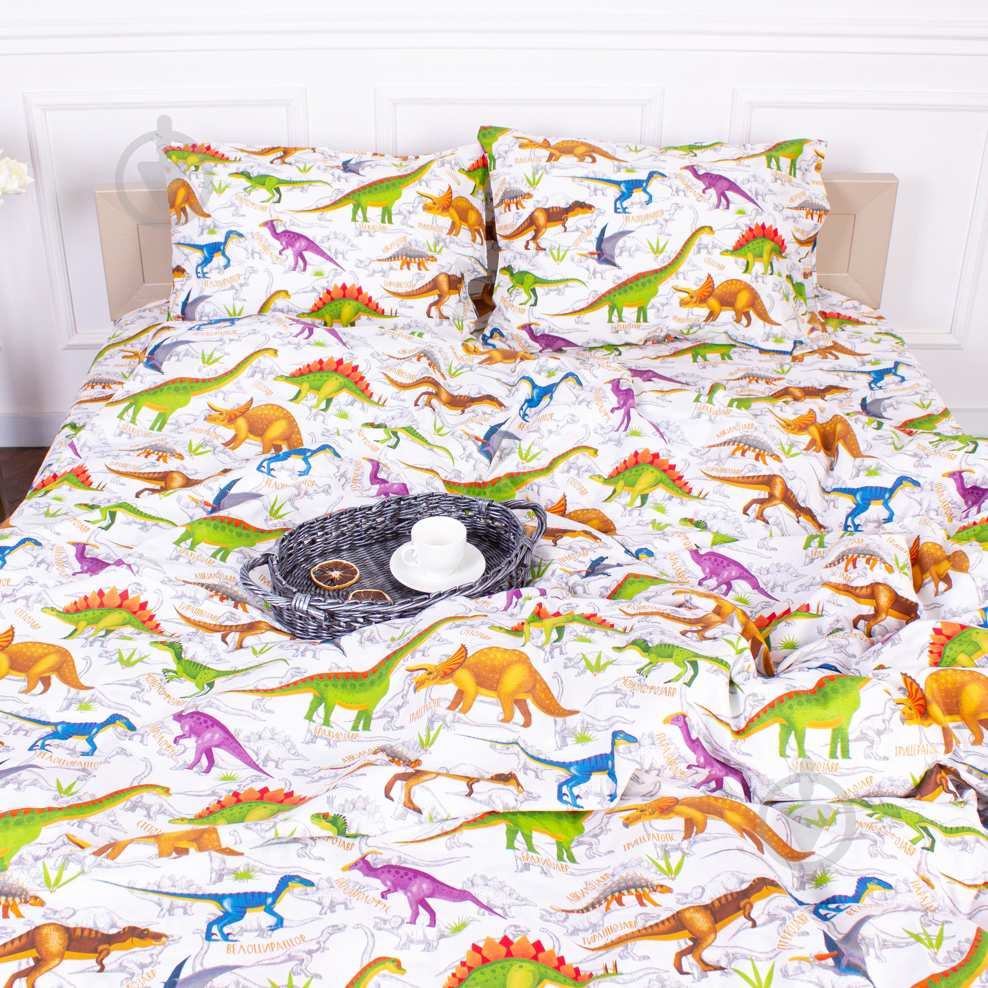 Комплект постельного белья MirSon 17-0022 Onofre мультиколор - фото 1