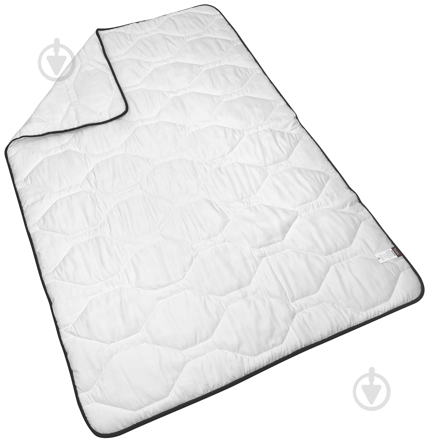 Ковдра Basic Black 155x215 см Sonex білий із чорним - фото 5