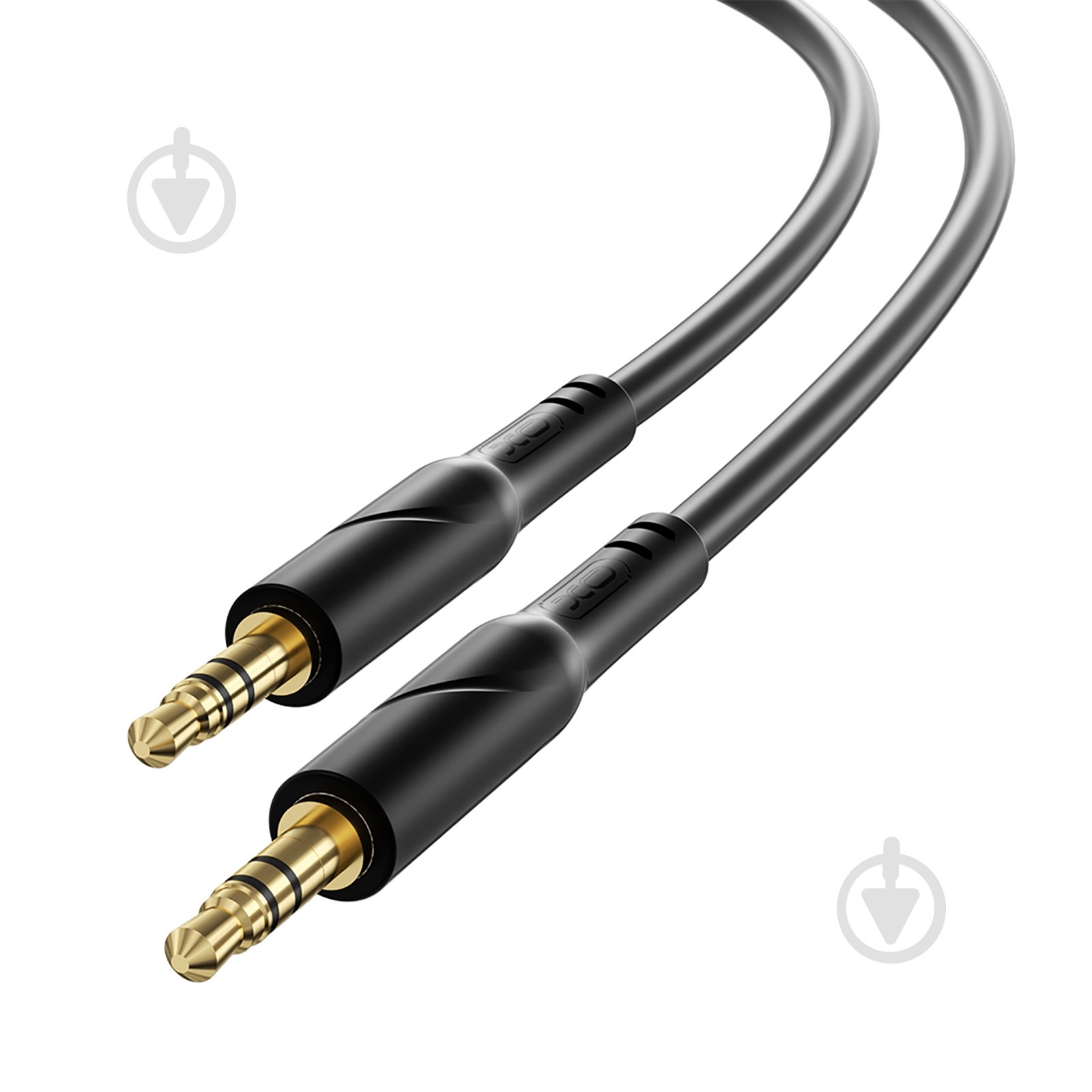 Кабель Xo NB-R271 AUX 3.5 мм - AUX 3.5 мм 1 м black (NB-R271.black) - фото 1 Кабель Xo NB-R271 AUX 3.5 мм - AUX 3.5 мм 1 м black (NB-R271.black) - фото 1