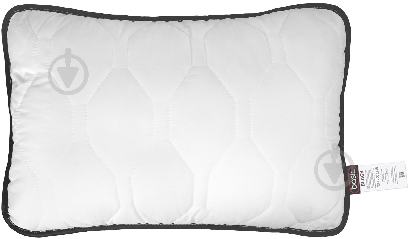 Подушка Basic Black Sonex 50x70 см белый с черным - фото 1