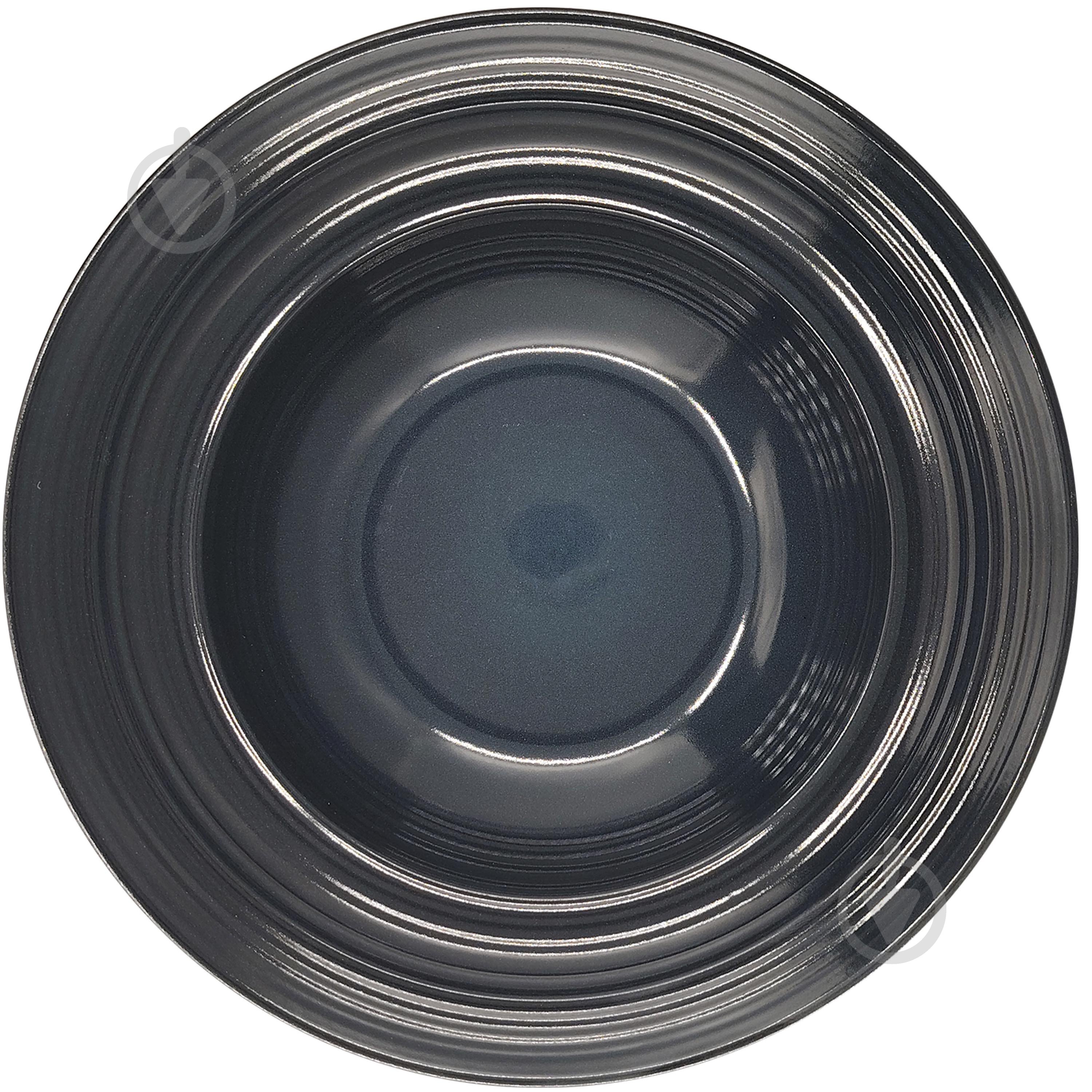 Тарілка супова Krauff Lucerne Black&Blue 700 мл 21,2 см 24-320-005 - фото 8