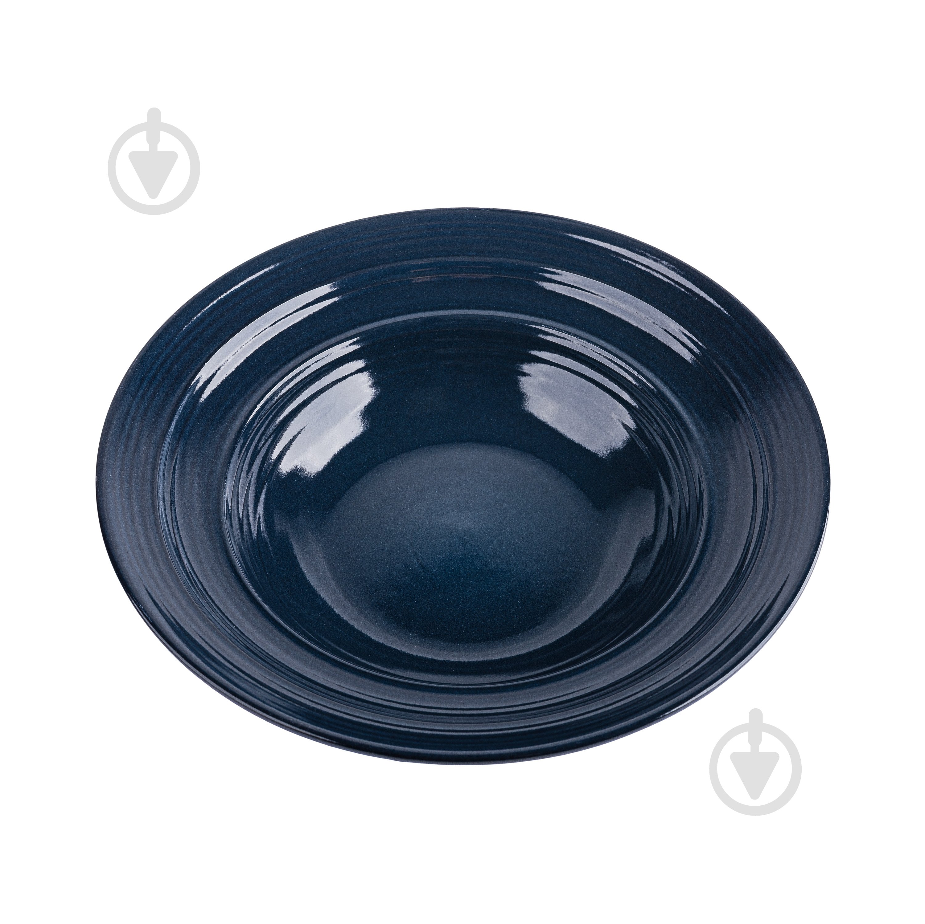 Тарілка супова Krauff Lucerne Black&Blue 700 мл 21,2 см 24-320-005 - фото 1