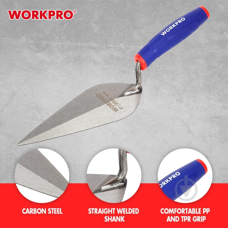 Мастерок штукатурный WORKPRO WP322009 - фото 5