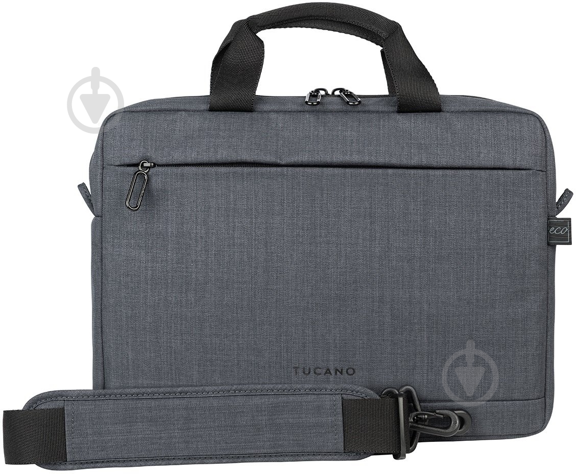 Сумка для ноутбука Tucano Stop 16" black (BSTOP1516-BK) - фото 2 Сумка для ноутбука Tucano Stop 16" black (BSTOP1516-BK) - фото 2