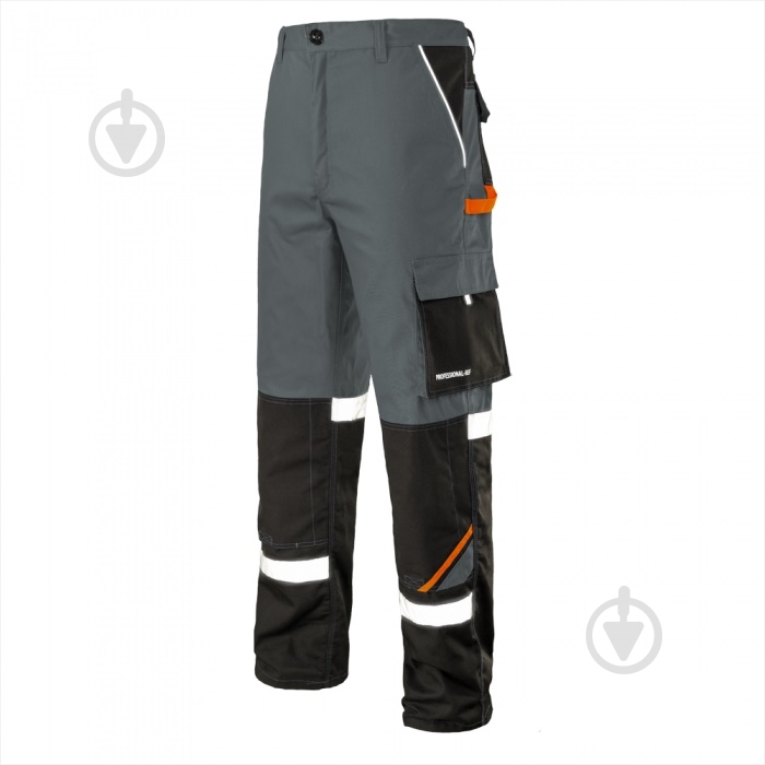 Брюки рабочие URGENT р. 52 р. L рост универсальный PROF-REF GREY черный с серым - фото 1 Брюки рабочие URGENT р. 52 р. L рост универсальный PROF-REF GREY черный с серым - фото 1