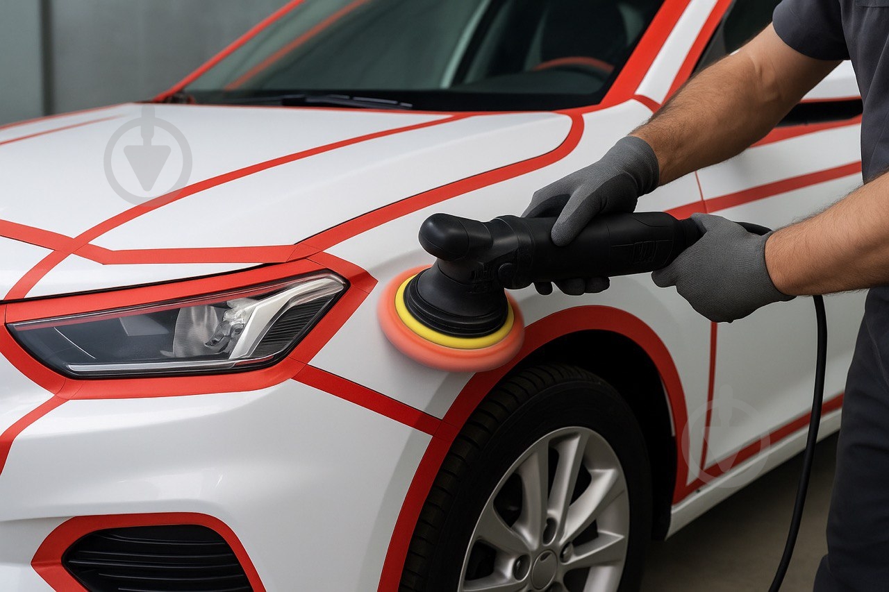 Лента малярная SENSO ROSSA AUTO +120 °C 24 мм 36,6 м красный - фото 2 Лента малярная SENSO ROSSA AUTO +120 °C 24 мм 36,6 м красный - фото 2