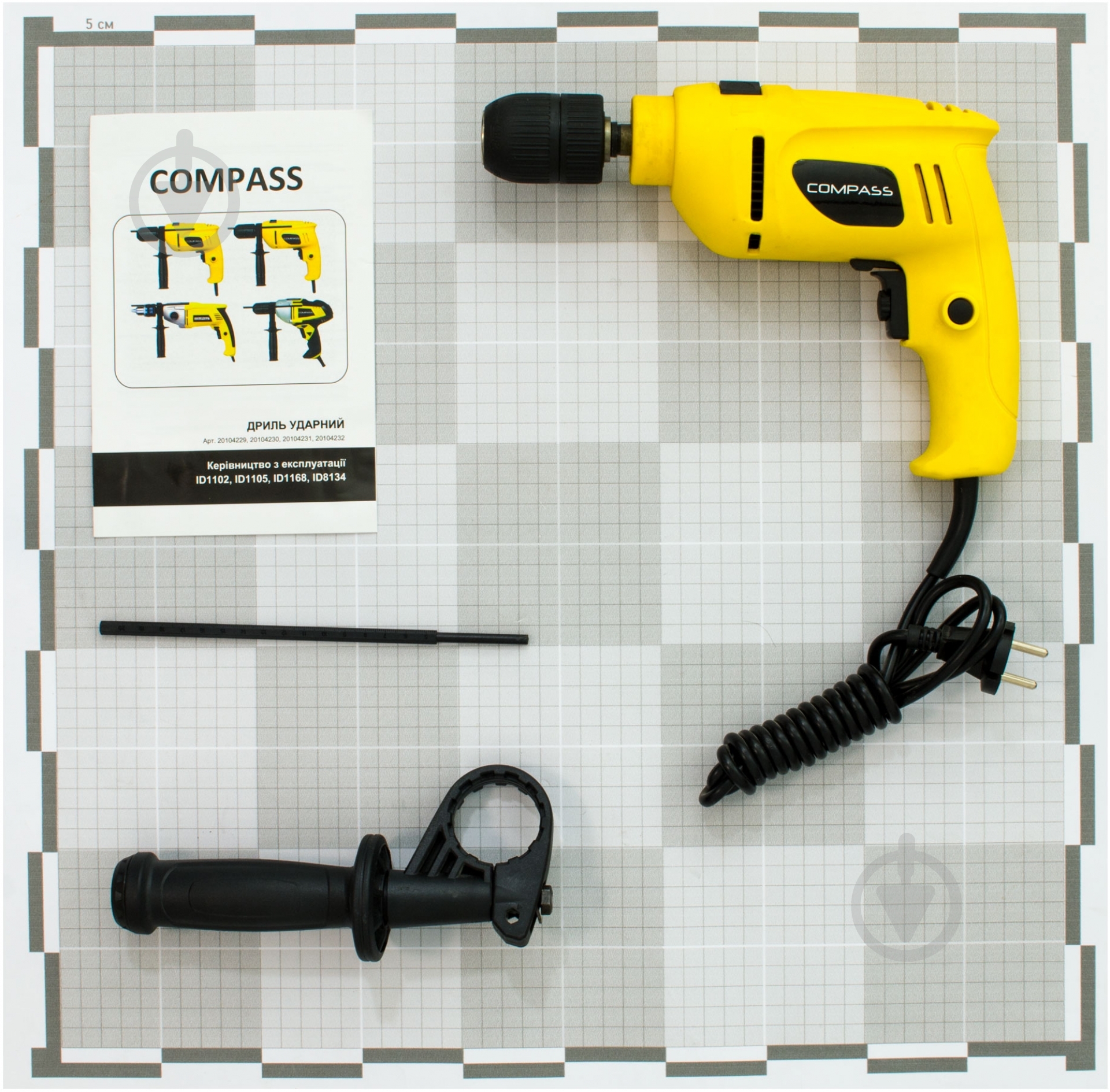 Дрель ударная Compass ID1105 20104231 - фото 3