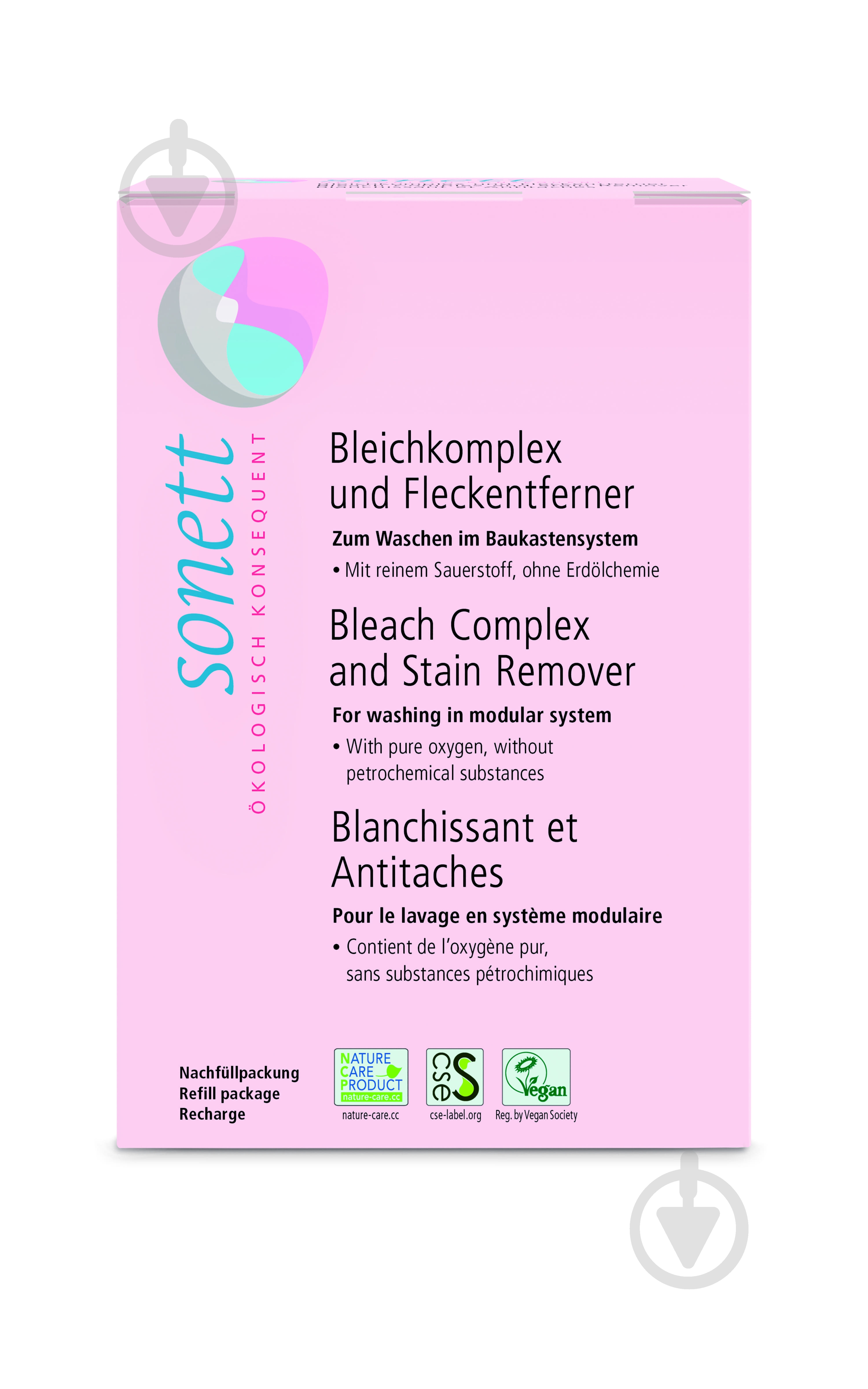 Отбеливатель Sonett порошкообразный органический 900 г - фото 1