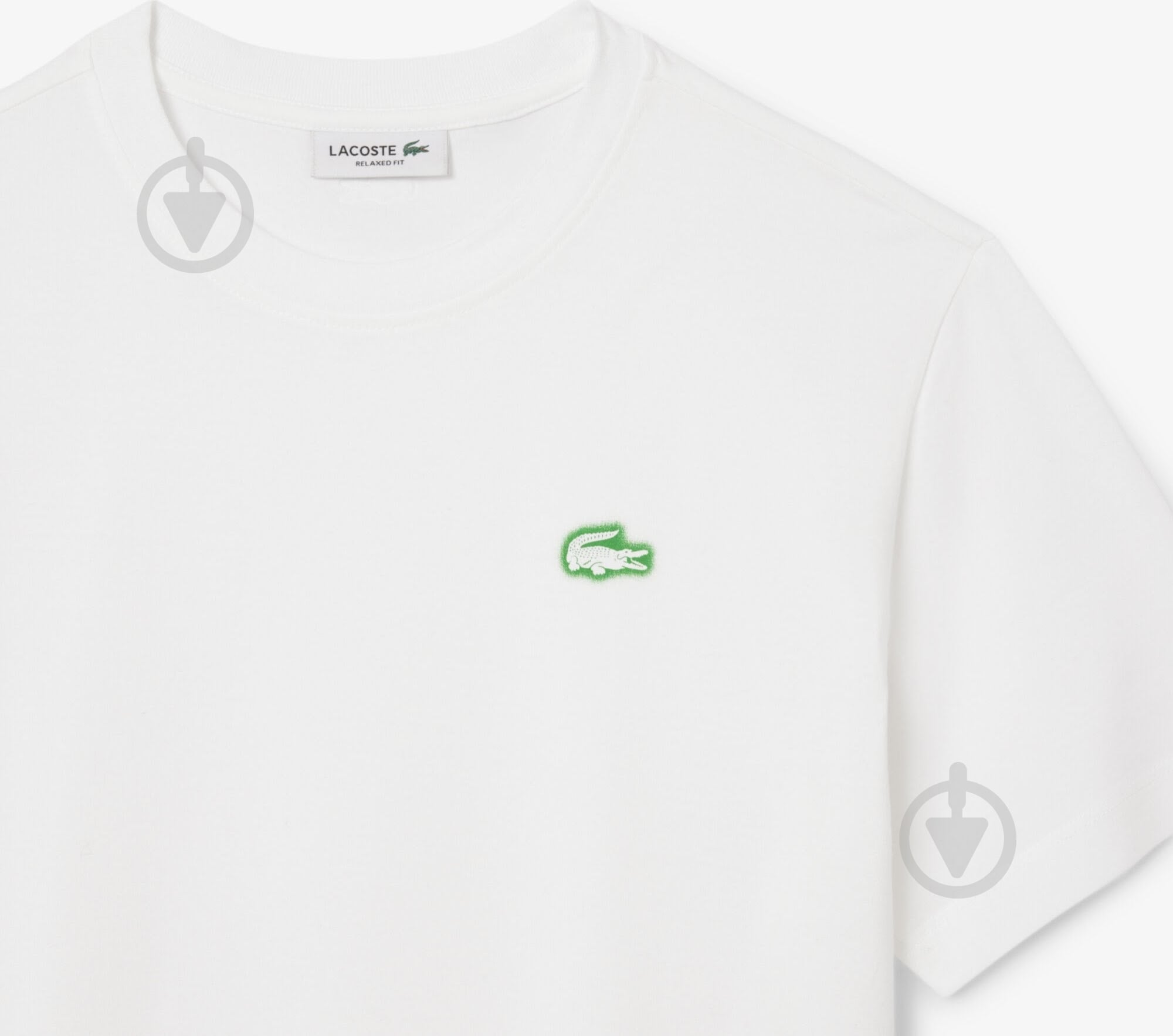 Футболка Lacoste TF9596-001 р.р.38 белый - фото 4