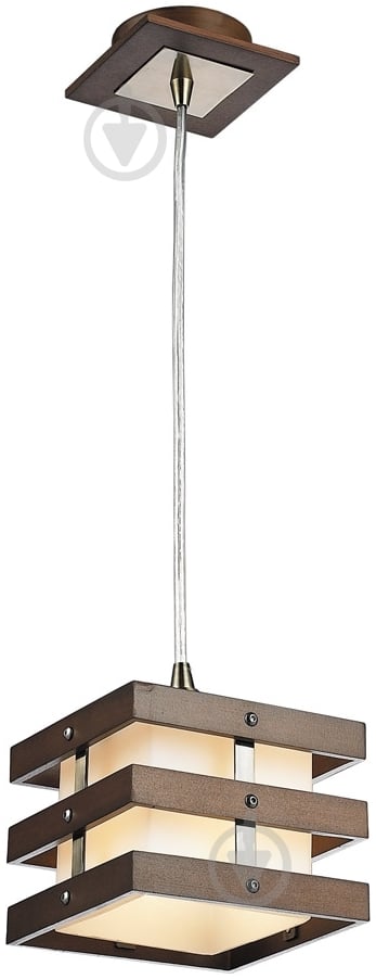 Подвес Altalusse 1x40 Вт E14 кофейный - фото 1