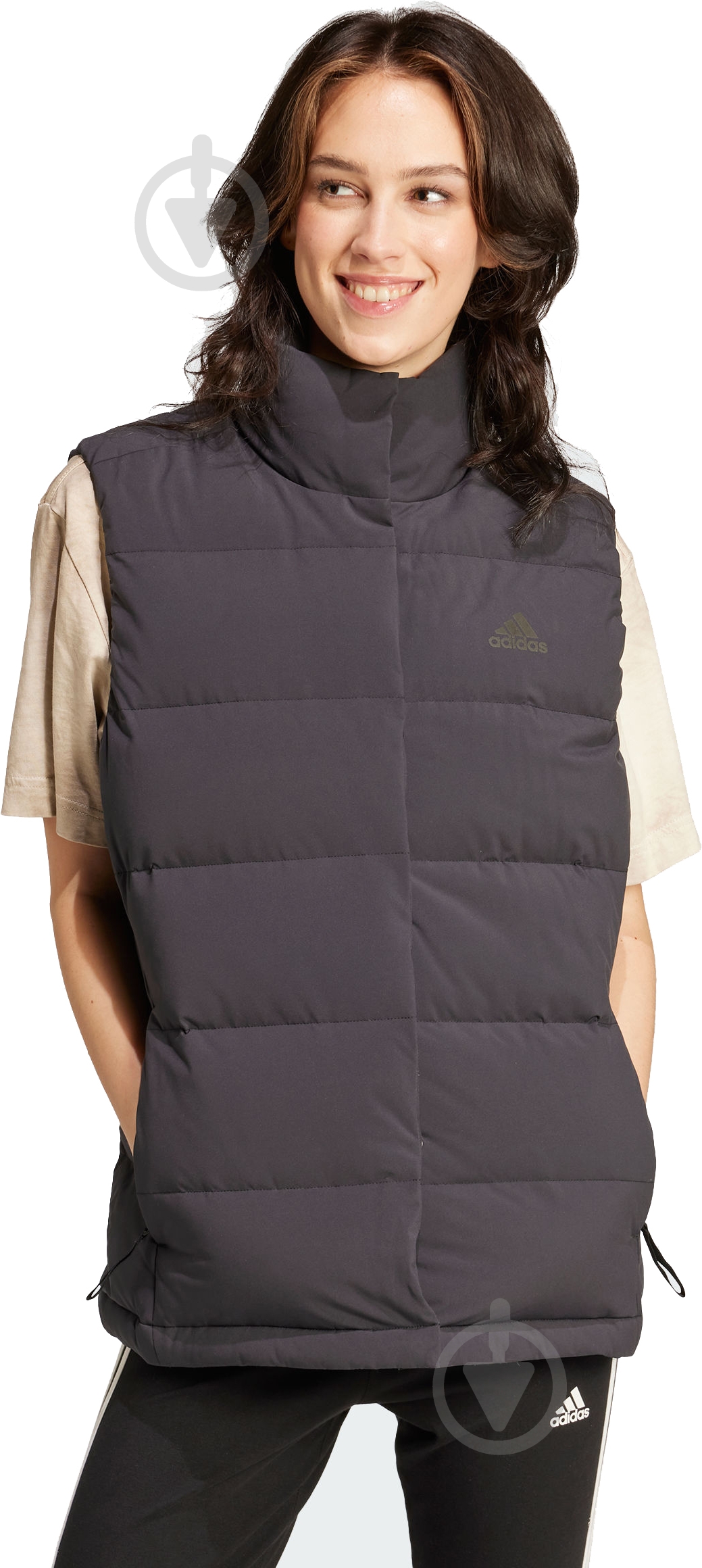 Жилет Adidas W HELIONIC VEST IX8868 р.XS черный - фото 1