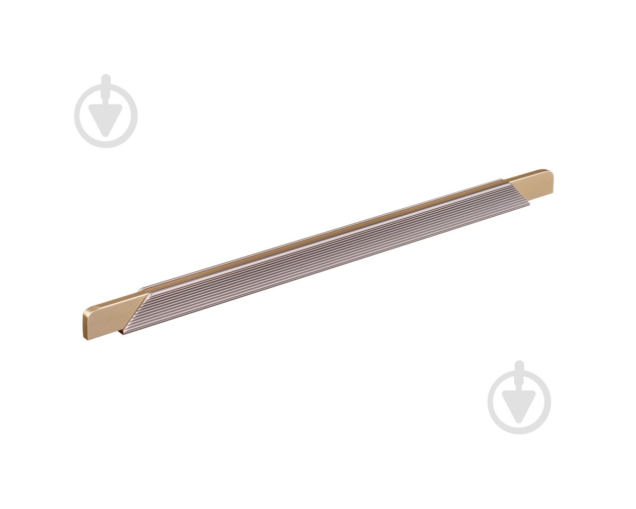 Мебельная ручка профильная DC DL 9389/320 ChSl/GMt 320 мм 148865 шампань/ золото матовое - фото 1 Мебельная ручка профильная DC DL 9389/320 ChSl/GMt 320 мм 148865 шампань/ золото матовое - фото 1