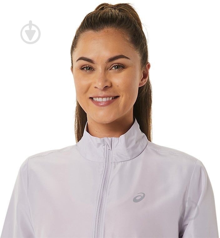 Ветровка Asics CORE JACKET 2012C341-501 р.XS серая - фото 4 Ветровка Asics CORE JACKET 2012C341-501 р.XS серая - фото 4