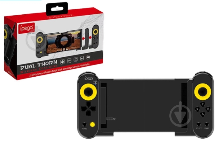 Геймпад Ipega Безпроводной геймпад аркадный PG-9167 Bluetooth Black - фото 11