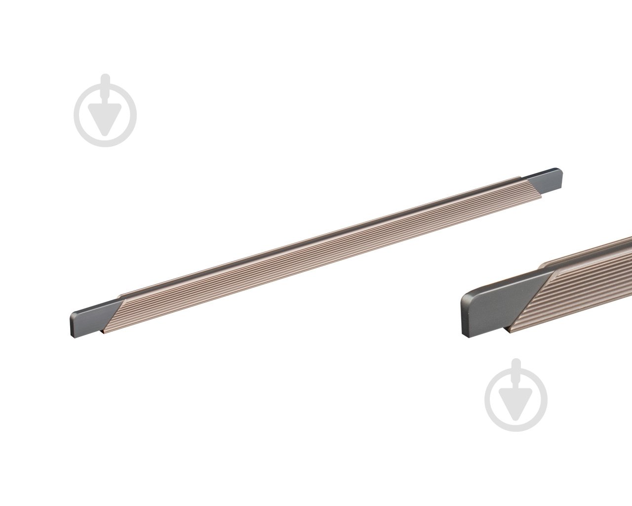 Мебельная ручка профильная DC DL 9389/352 ChSl/GR 352 мм 148877 шампань/ графит - фото 1 Мебельная ручка профильная DC DL 9389/352 ChSl/GR 352 мм 148877 шампань/ графит - фото 1