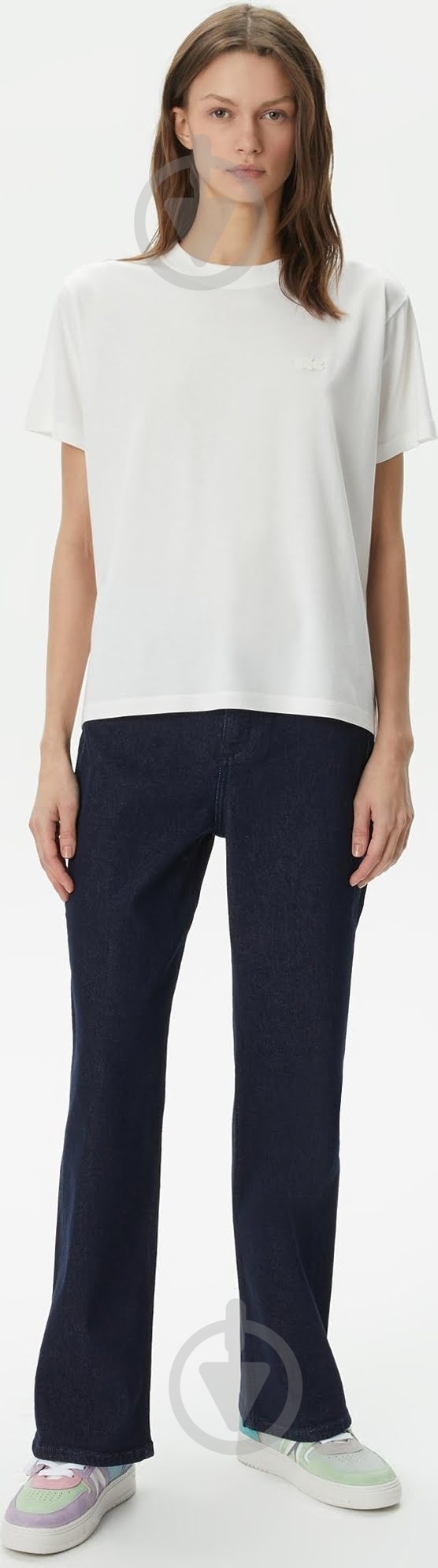 Футболка Lacoste TF0404-70V р.р.40 белый - фото 2