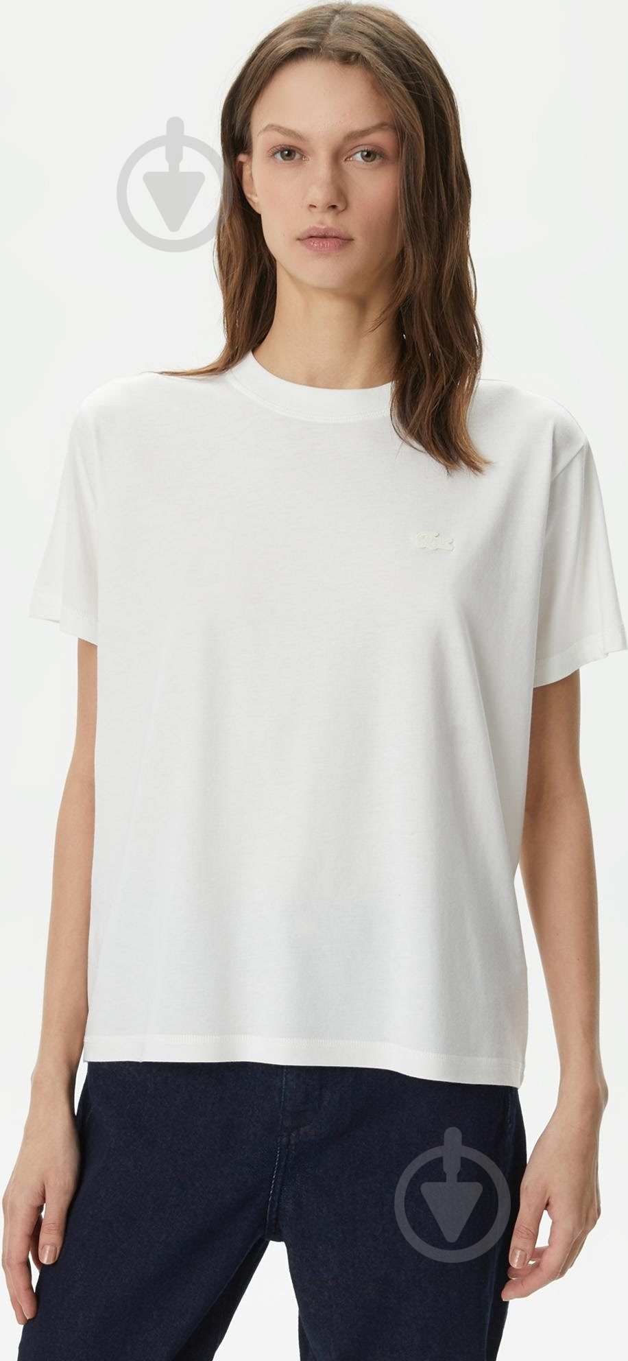 Футболка Lacoste TF0404-70V р.р.40 белый - фото 6
