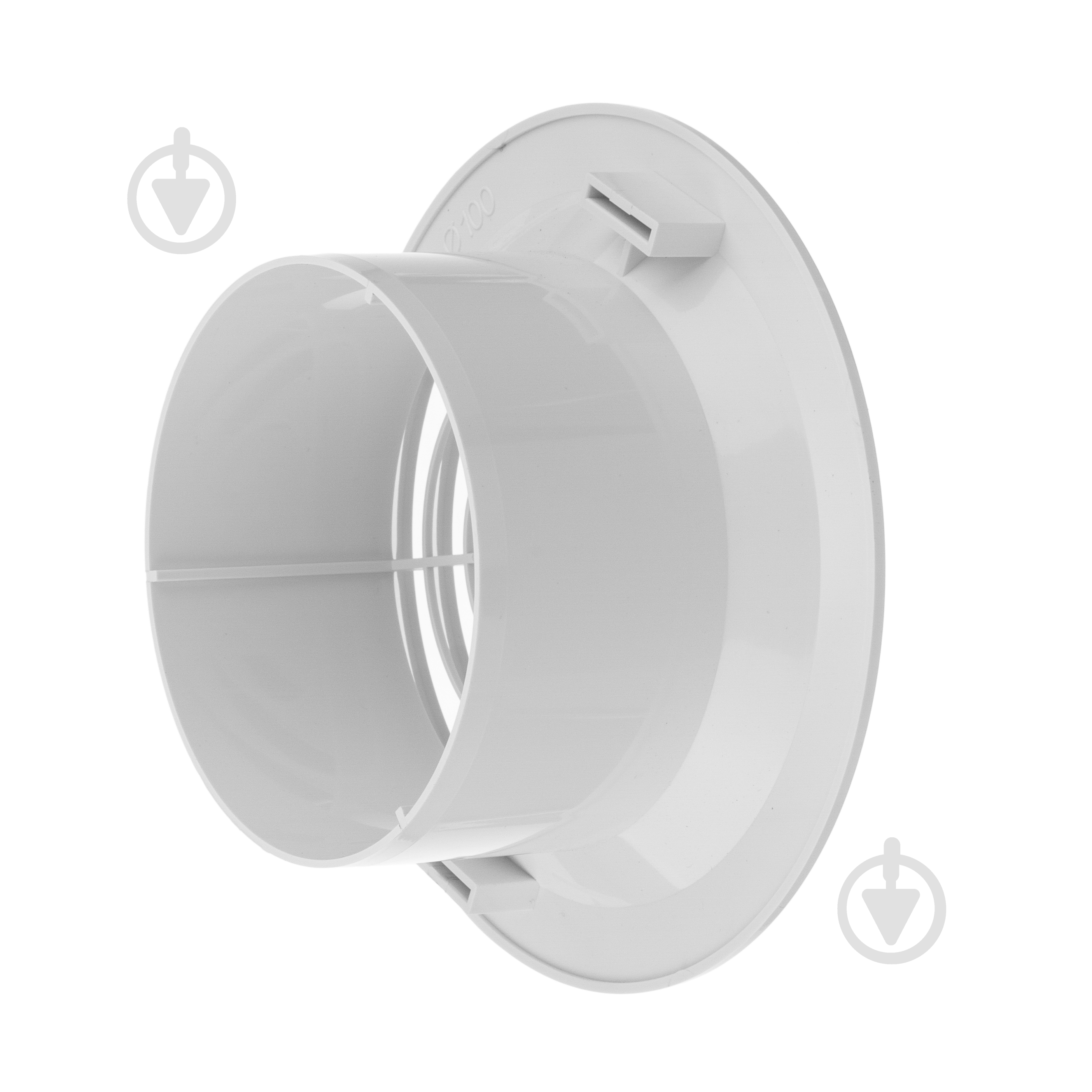 Дифузор MiniMax вентиляційний з фланцем і пружинним кріпленням d150 х d100 мм (2401) пластик білий - фото 3 Дифузор MiniMax вентиляційний з фланцем і пружинним кріпленням d150 х d100 мм (2401) пластик білий - фото 3