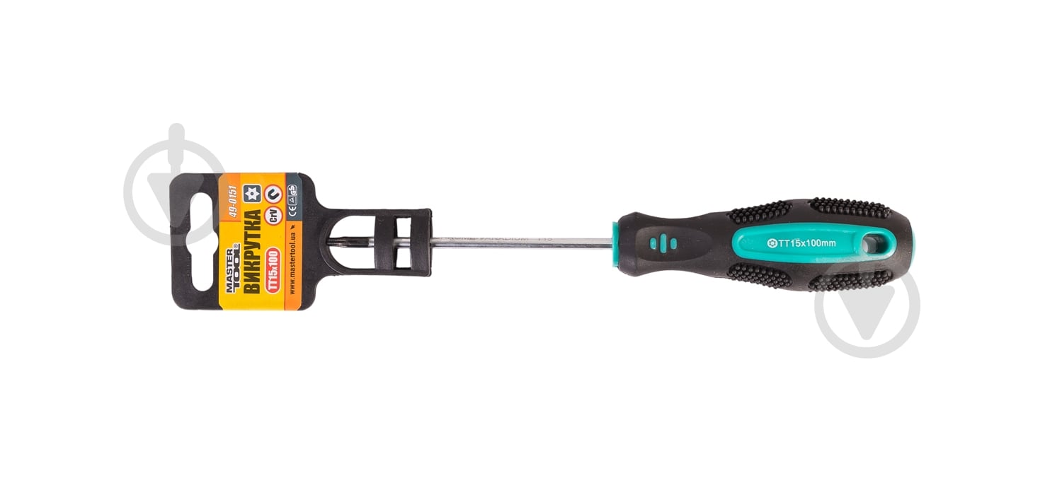 Викрутка MasterTool TORX TT15x100 мм 49-0151 - фото 2