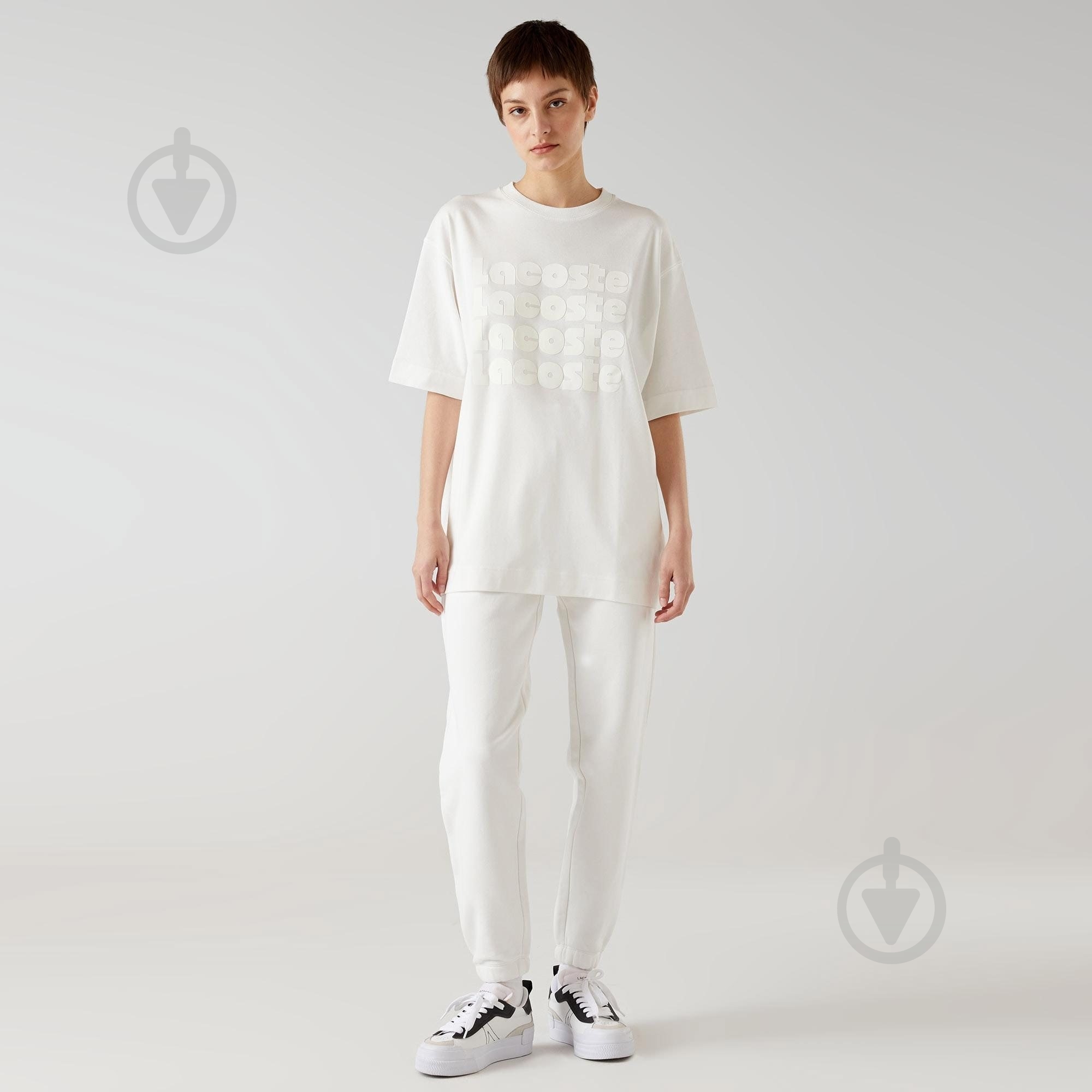 Футболка Lacoste TF0412-70V р.р.40 белый - фото 2