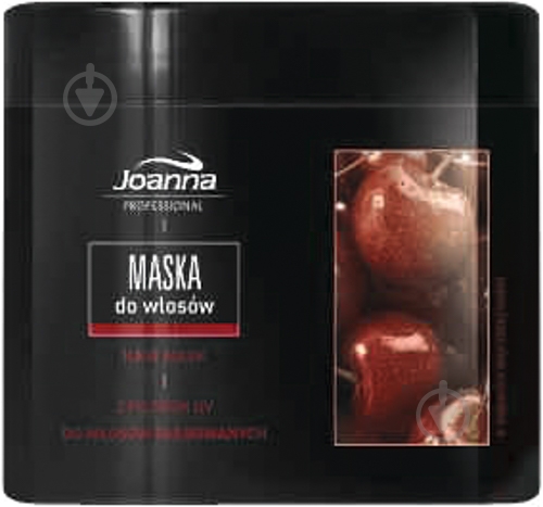Маска Joanna Professional для фарбованого волосся з ароматом вишні 500 мл - фото 1 Маска Joanna Professional для фарбованого волосся з ароматом вишні 500 мл - фото 1