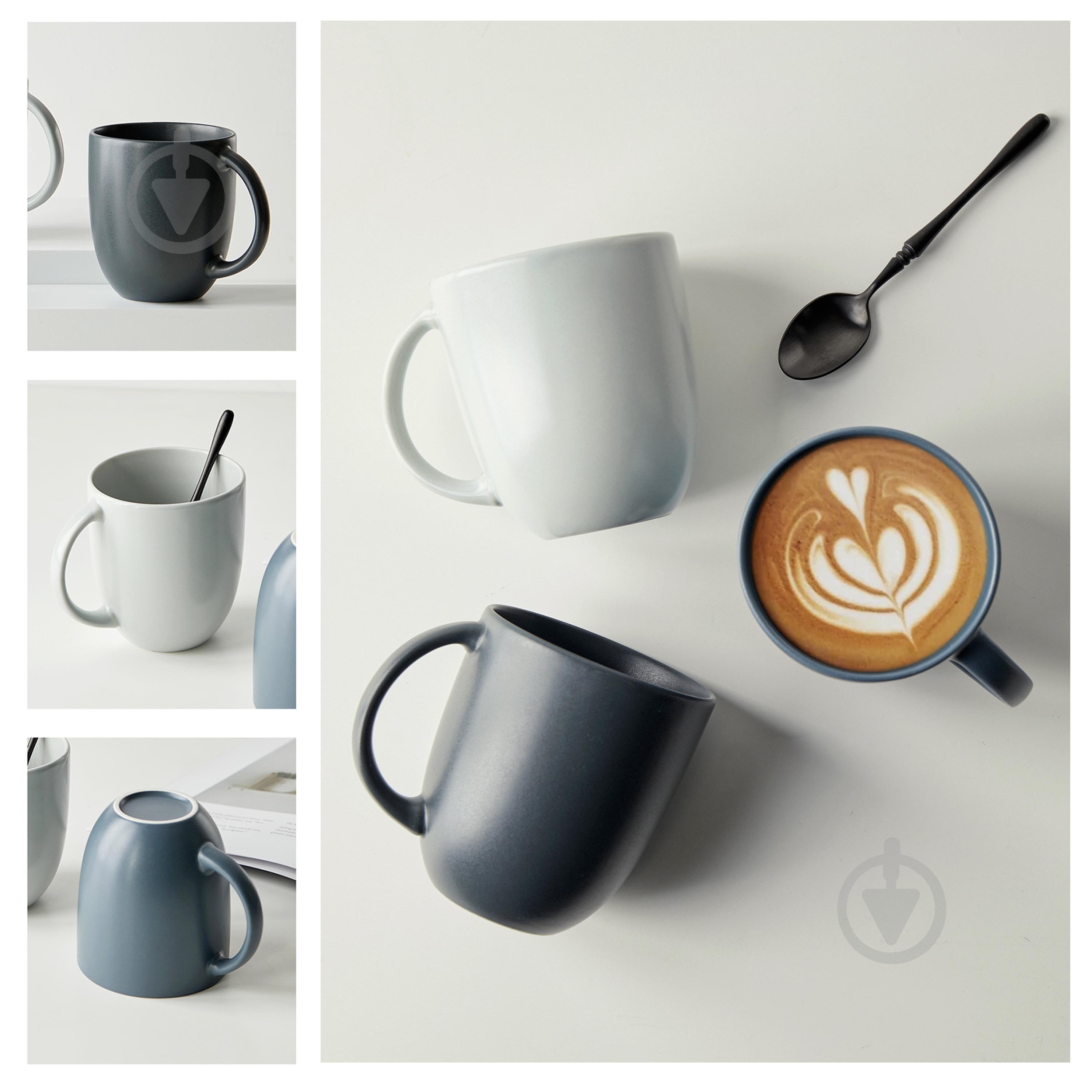 Чашка Krauff Hattu Gray 300 мл 24-320-036 - фото 2