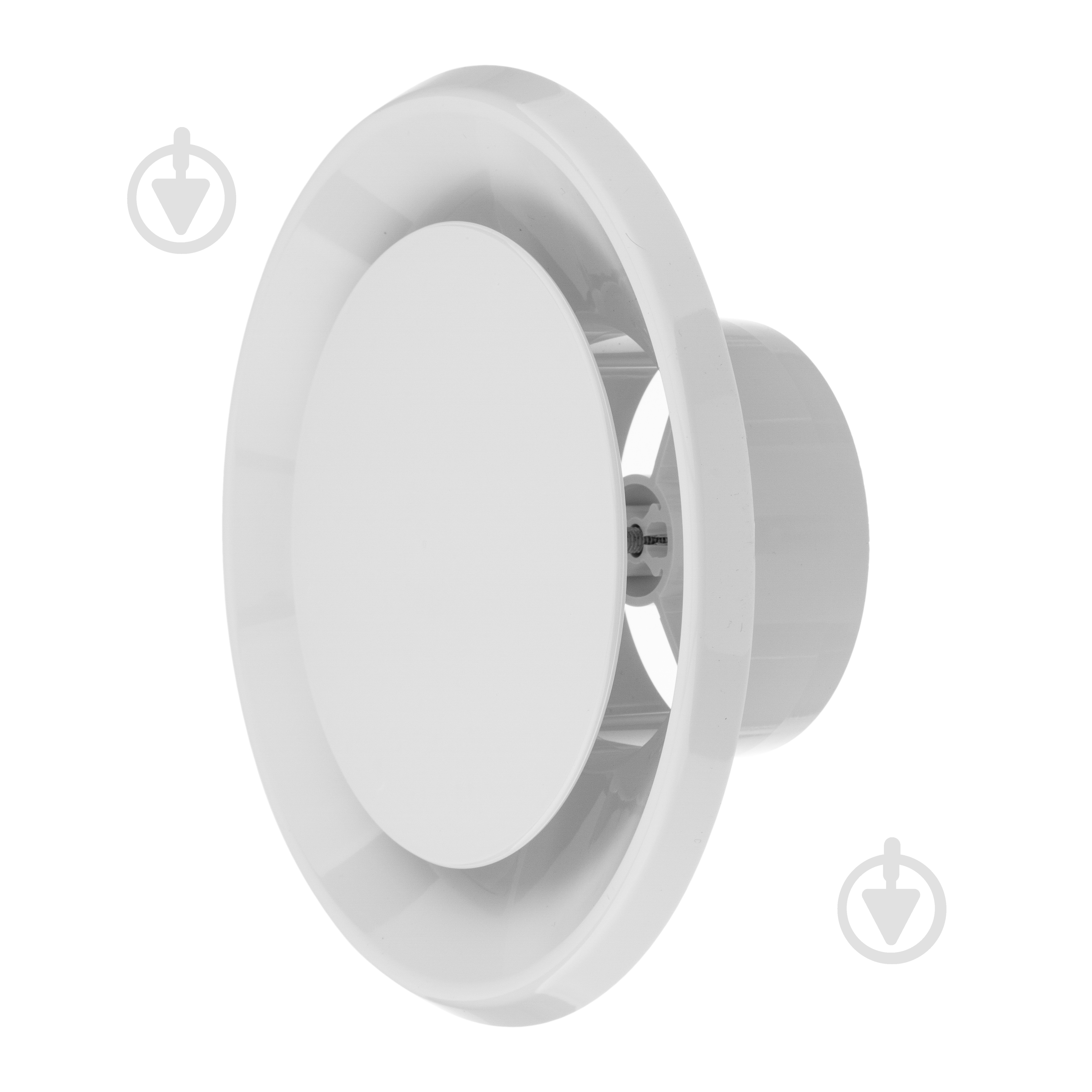 Анемостат MiniMax вентиляційний з фланцем і пружинним кріпленням d100 х d205 х 80 мм (2301) пластик білий - фото 1 Анемостат MiniMax вентиляційний з фланцем і пружинним кріпленням d100 х d205 х 80 мм (2301) пластик білий - фото 1