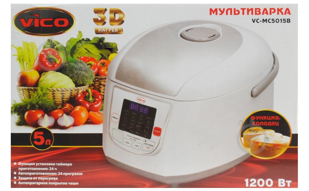Мультиварка Vico 5015 B VC-MC - фото 2