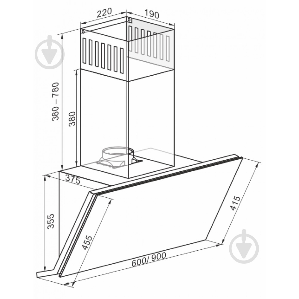 Вытяжка Kaiser AT 6430 FG Eco - фото 4 Вытяжка Kaiser AT 6430 FG Eco - фото 4