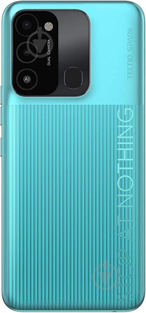 Смартфон Tecno Spark Go 2022 (KG5M) NFC Dual Sim 2/32GB turquoise cyan (4895180776960) - фото 3 Смартфон Tecno Spark Go 2022 (KG5M) NFC Dual Sim 2/32GB turquoise cyan (4895180776960) - фото 3