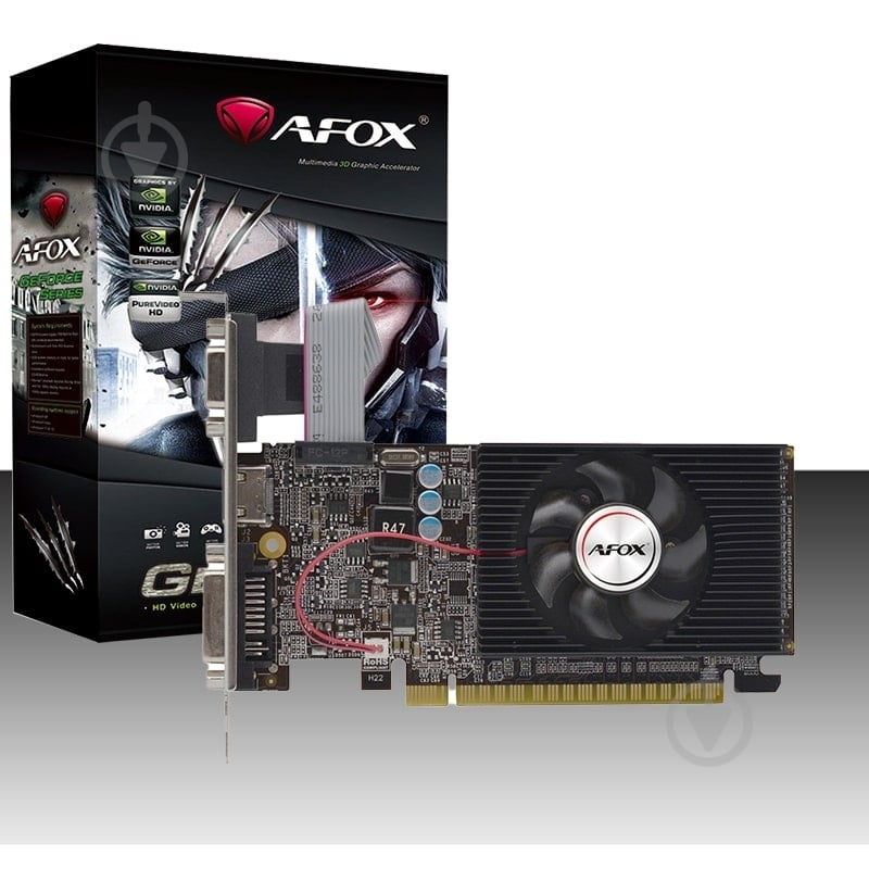 Видеокарта AFOX GeForce GT 610 2GB GDDR3 64bit (AF610-2048D3L7-V5) - фото 2 Видеокарта AFOX GeForce GT 610 2GB GDDR3 64bit (AF610-2048D3L7-V5) - фото 2