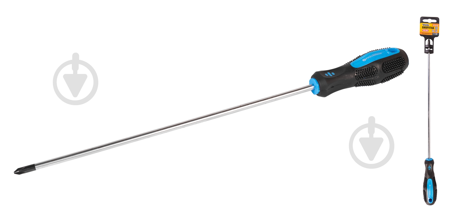 Отвертка MasterTool крестовая РН2x300 мм 48-5230 - фото 2