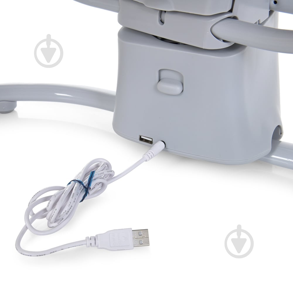 Укачивающий центр Mastela 2 в 1 светло-серый 8113 - фото 6 Укачивающий центр Mastela 2 в 1 светло-серый 8113 - фото 6